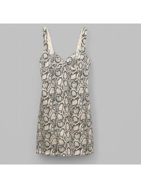 Zara-Animal Print Mini Dress-Size Small-NWT